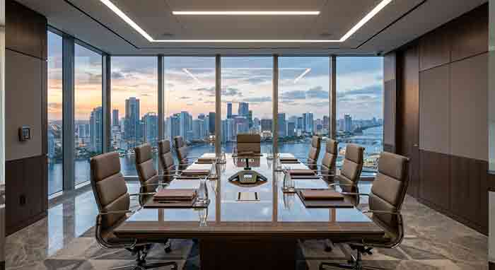 Corporate boardroom electronic bug sweep inspection Miami Florida